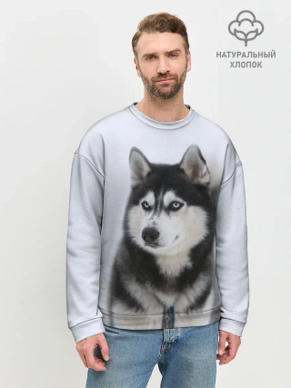 Мужской свитшот базовый / ХАСКИ