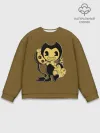 Мужской свитшот базовый / Bendy And The Ink Machine