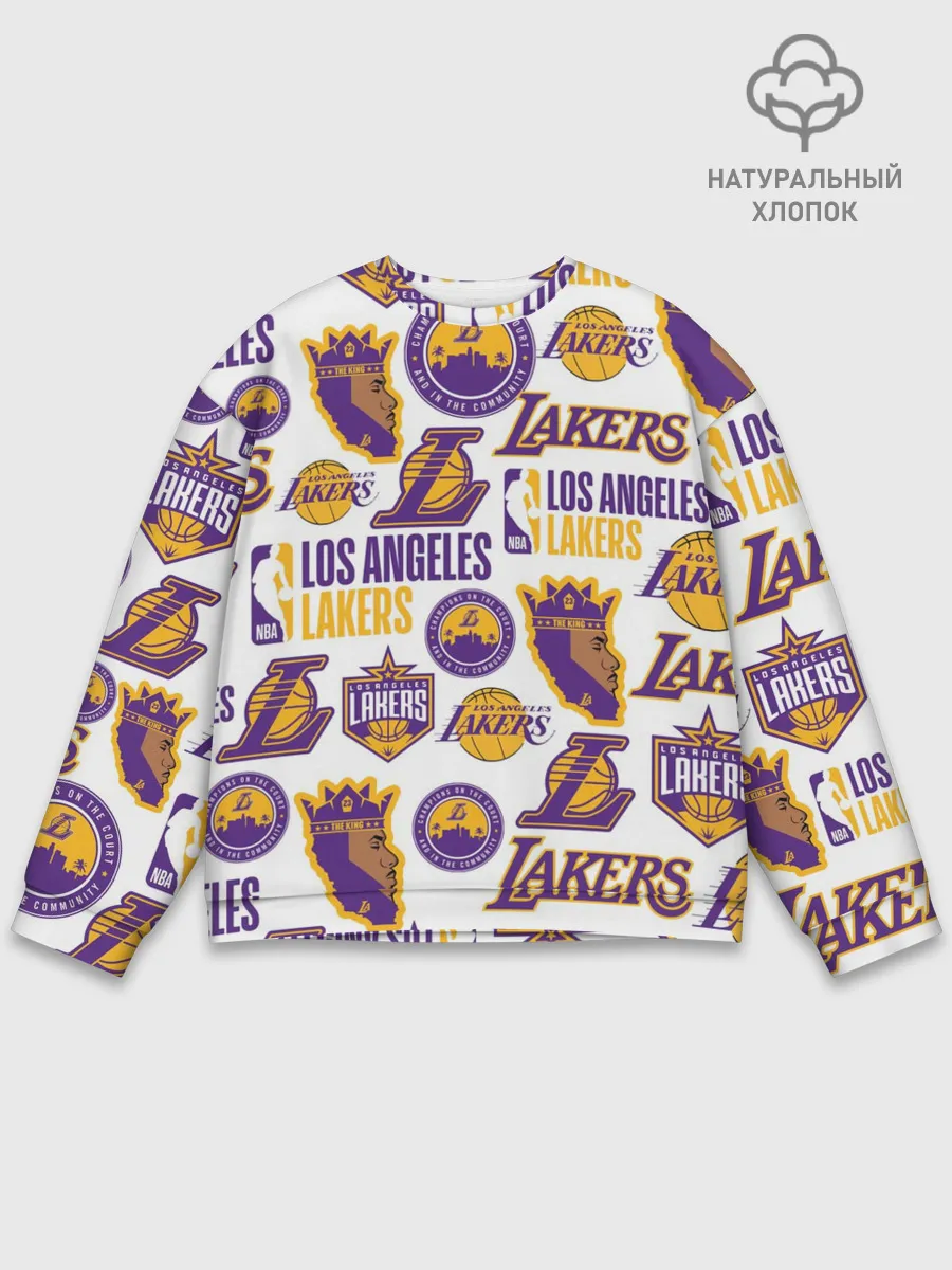 Мужской свитшот базовый / LAKERS LOGO