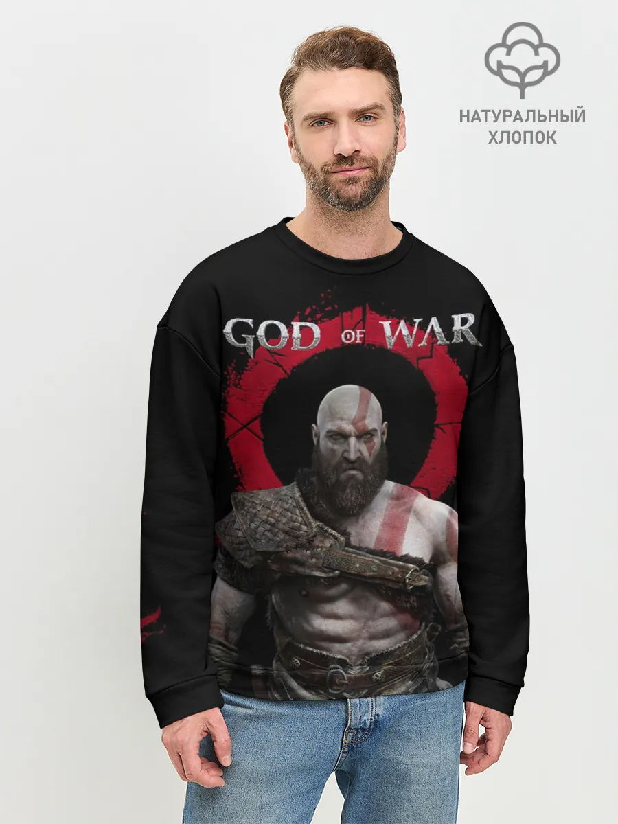 Мужской свитшот базовый / God of War