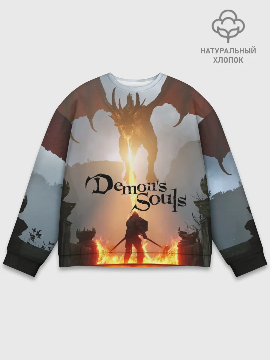 Мужской свитшот базовый / Demons Souls