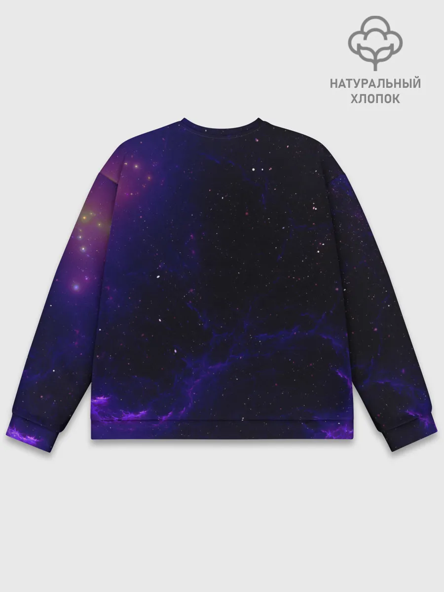 Мужской свитшот базовый / ЗВЕЗДНЫЙ ЛЕВ