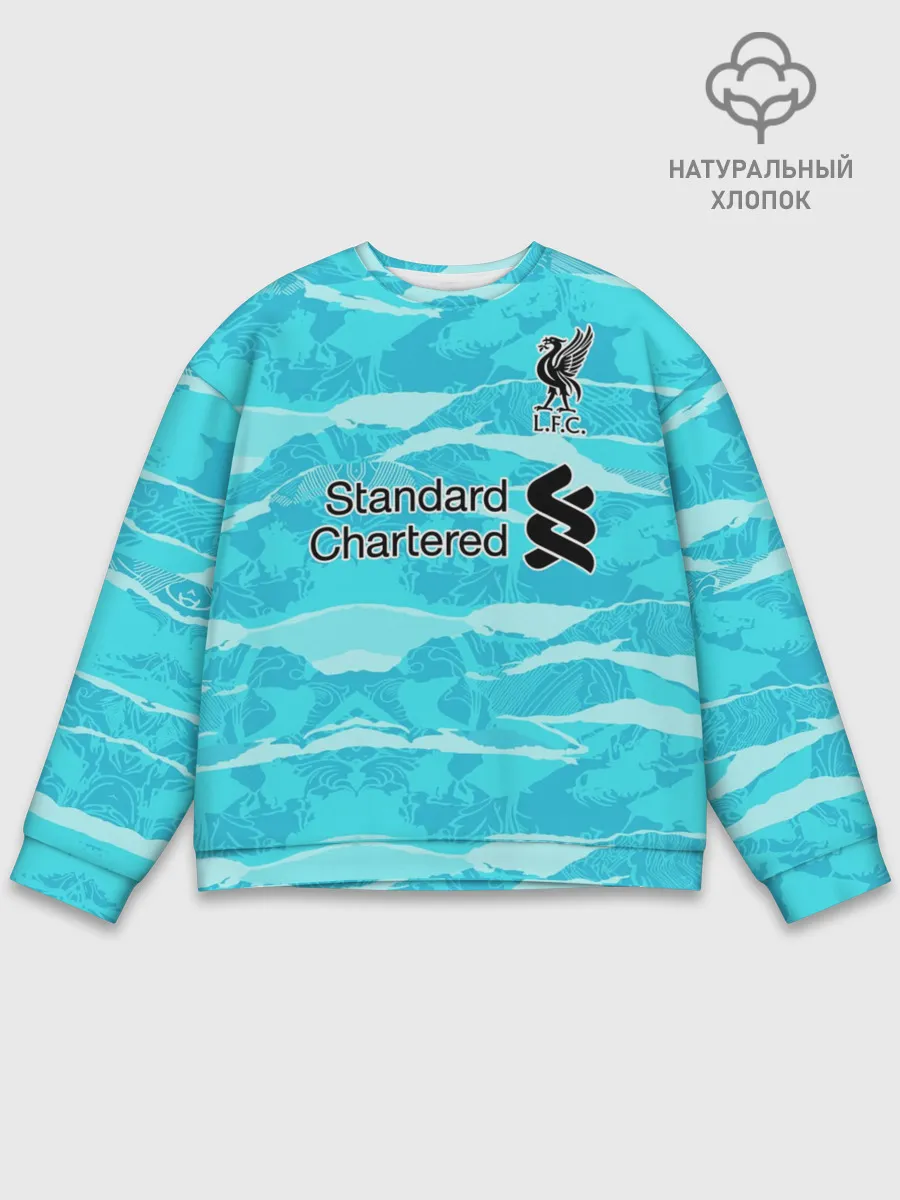 Мужской свитшот базовый / LIVERPOOL выездная сезон 20/21