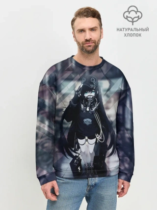 Мужской свитшот базовый / Anime Cyber