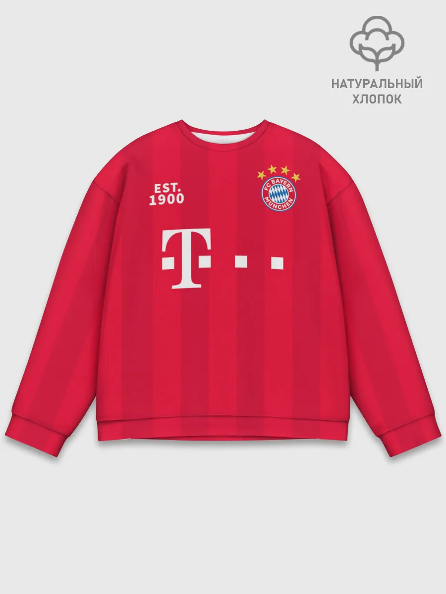 Мужской свитшот базовый / BAYERN 20/21 - ДОМАШНЯЯ