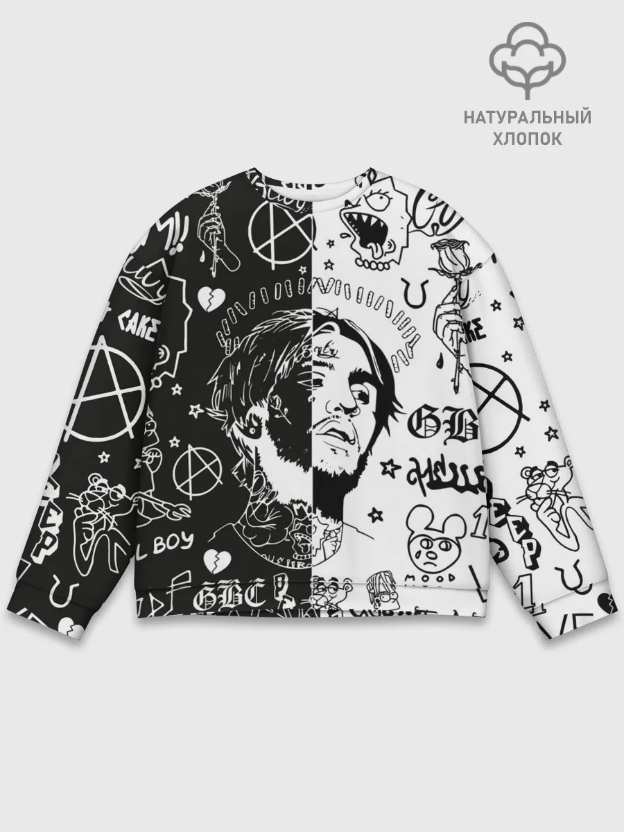 Мужской свитшот базовый / LIL PEEP