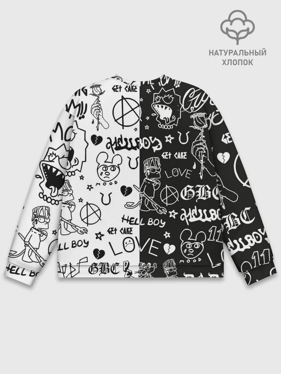 Мужской свитшот базовый / LIL PEEP