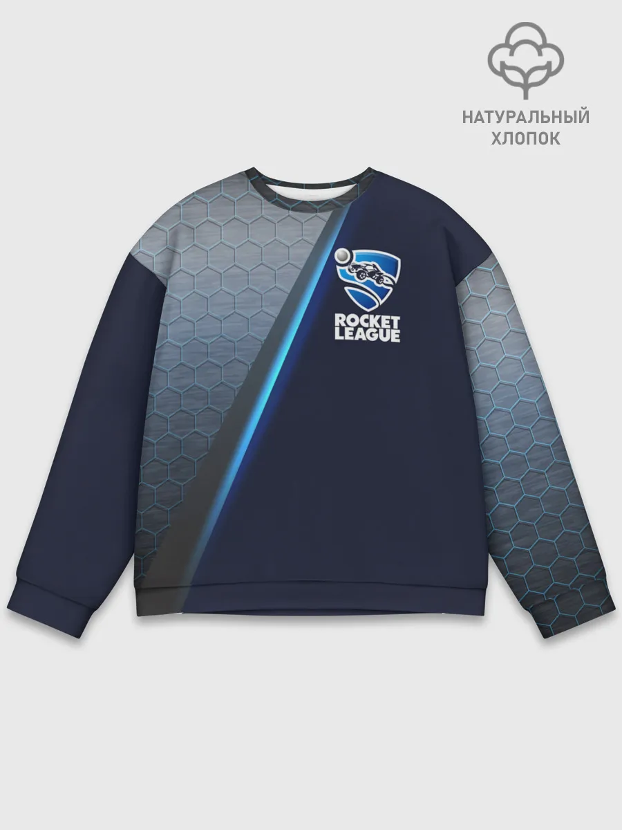 Мужской свитшот базовый / ROCKET LEAGUE.