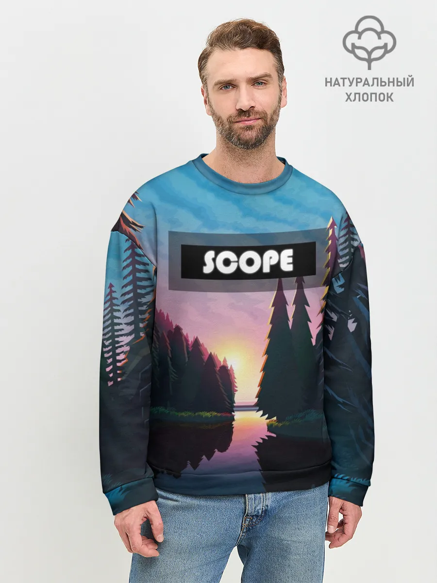 Мужской свитшот базовый / SCOPE