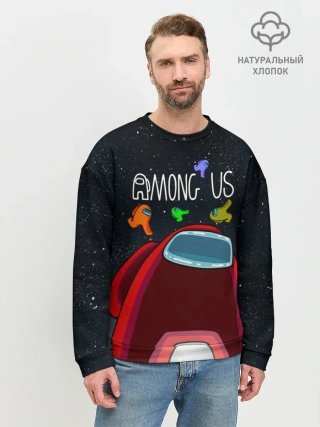 Мужской свитшот базовый / AMONG US