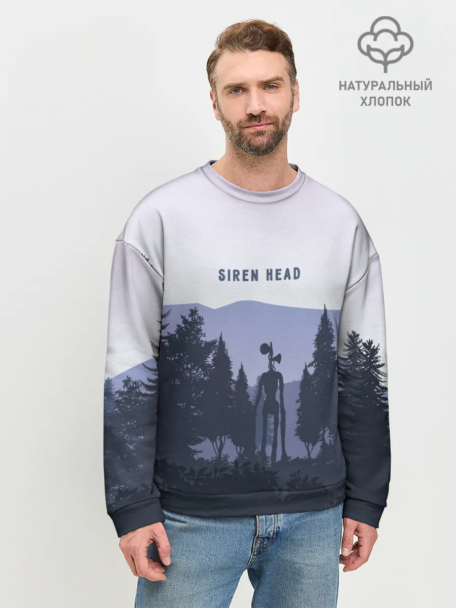 Мужской свитшот базовый / Siren Head