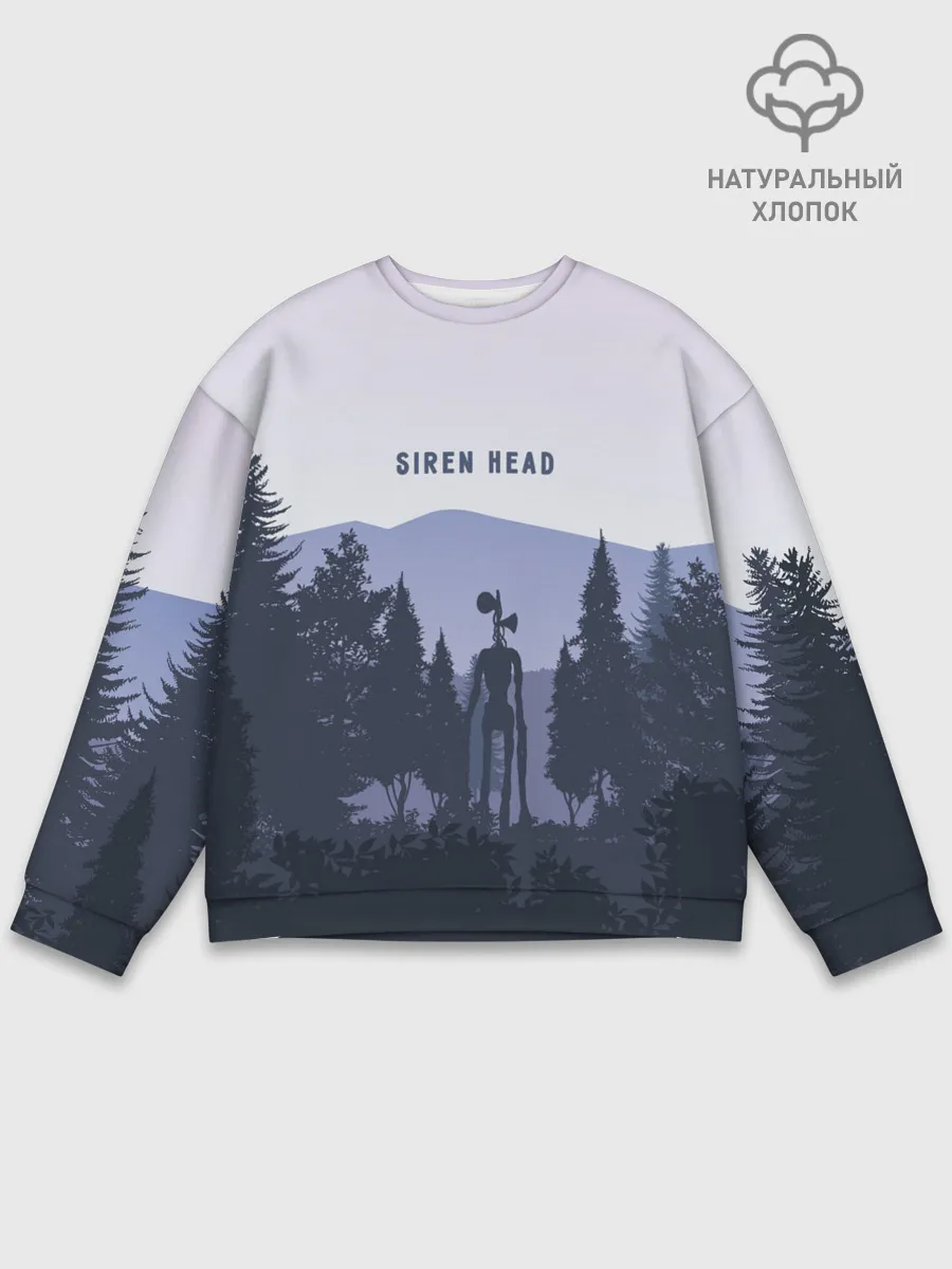 Мужской свитшот базовый / Siren Head
