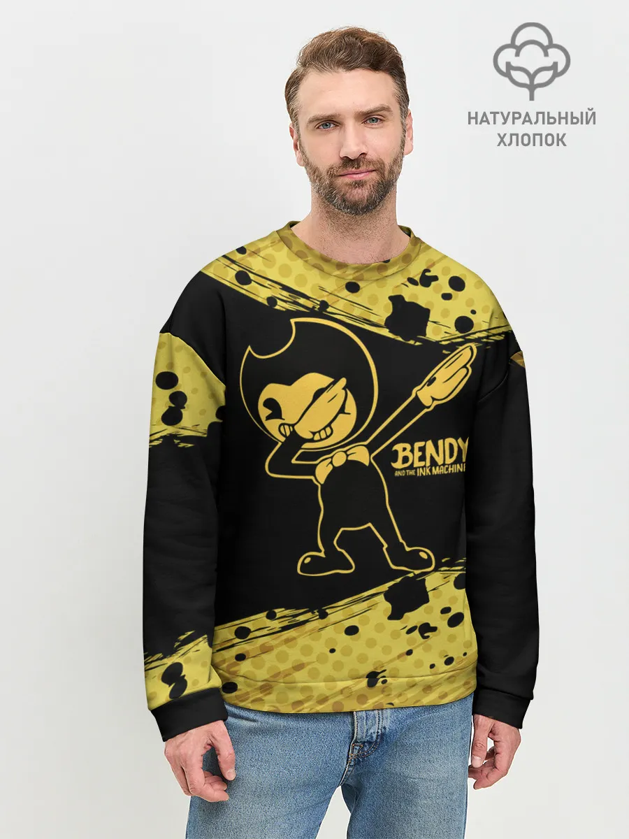 Мужской свитшот базовый / BENDY AND THE INK MACHINE.