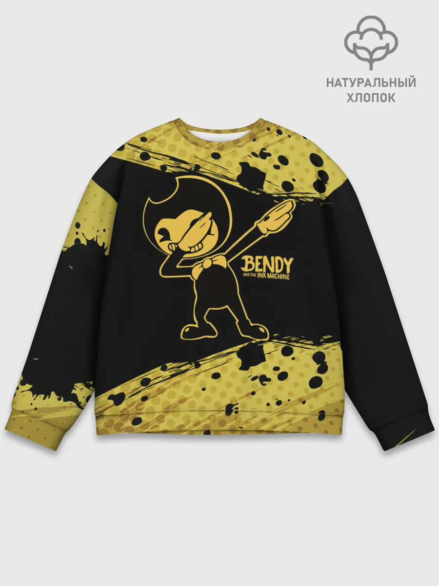 Мужской свитшот базовый / BENDY AND THE INK MACHINE.