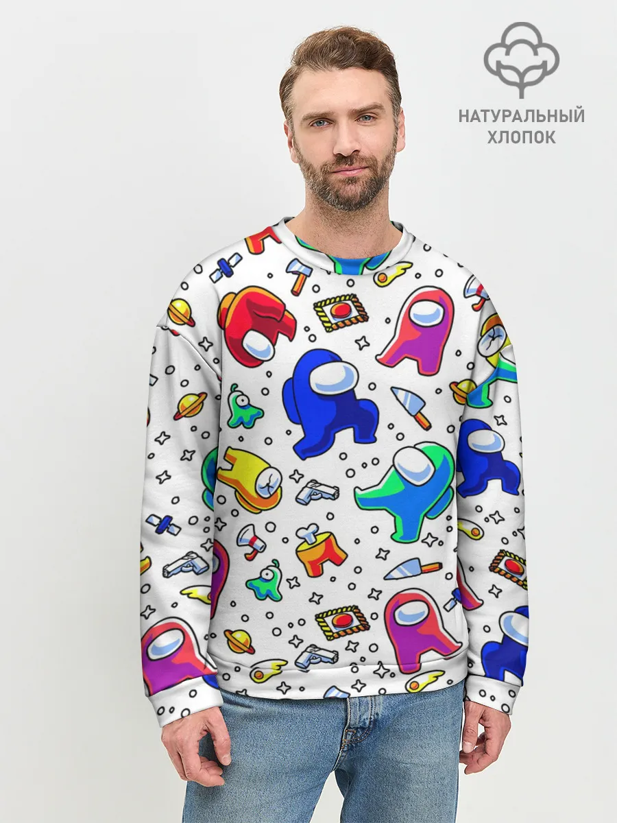 Мужской свитшот базовый / AMONG US