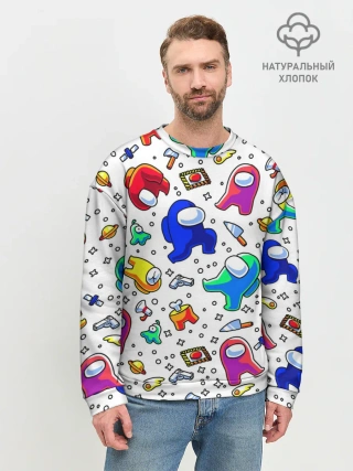 Мужской свитшот базовый / AMONG US
