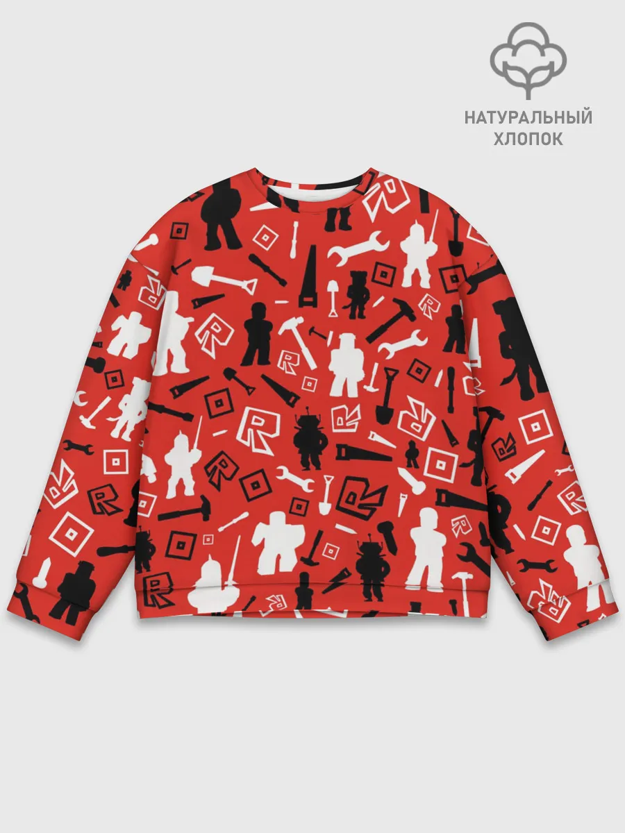 Мужской свитшот базовый / ROBLOX