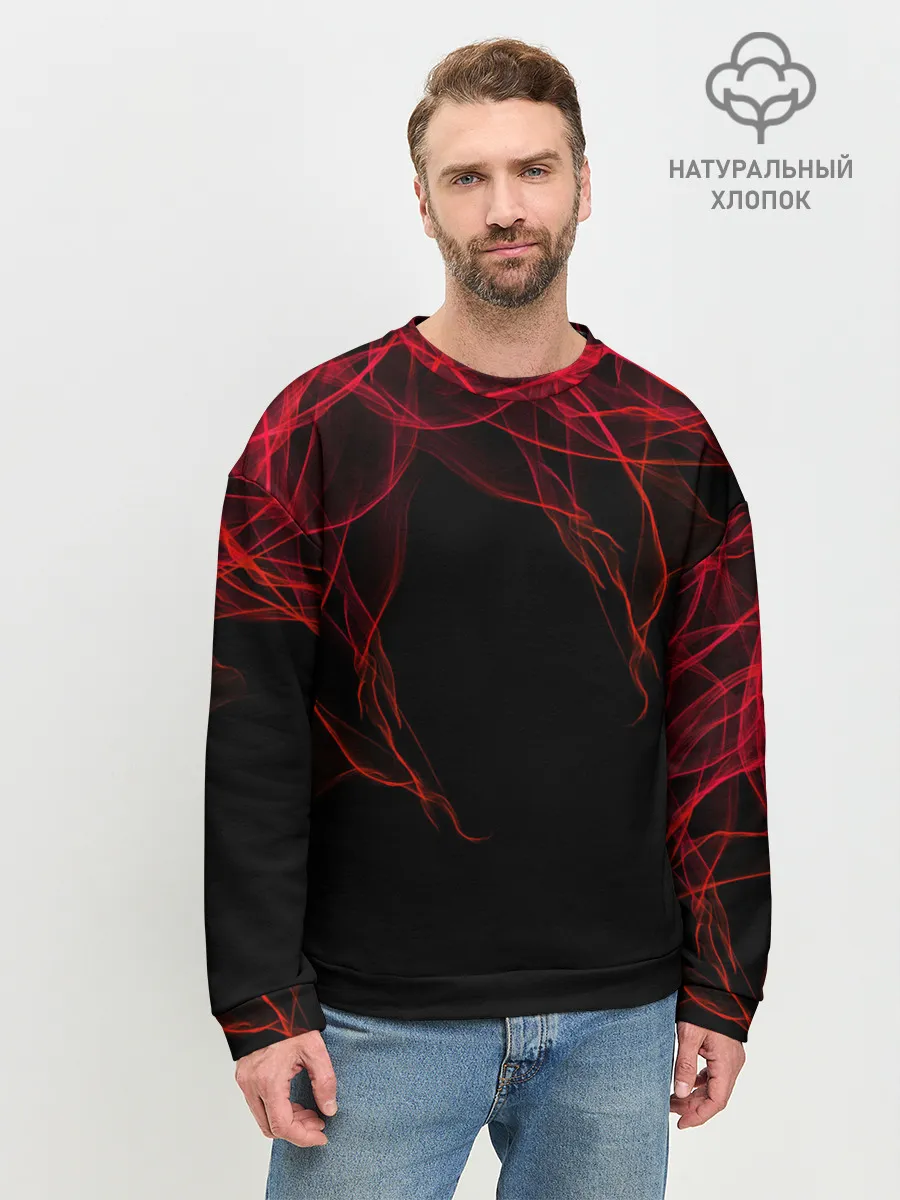 Мужской свитшот базовый / Fiber