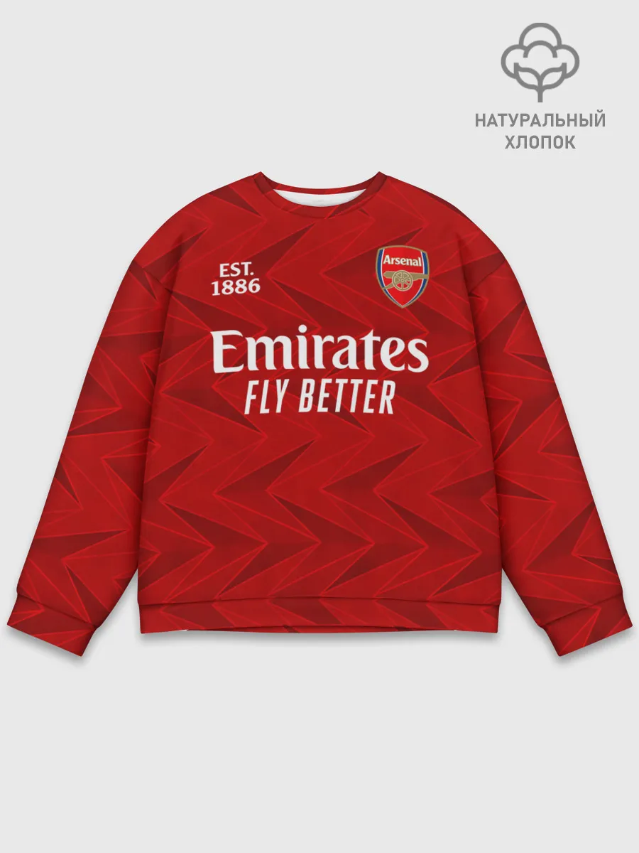 Мужской свитшот базовый / ARSENAL 20/21 - ДОМАШНЯЯ