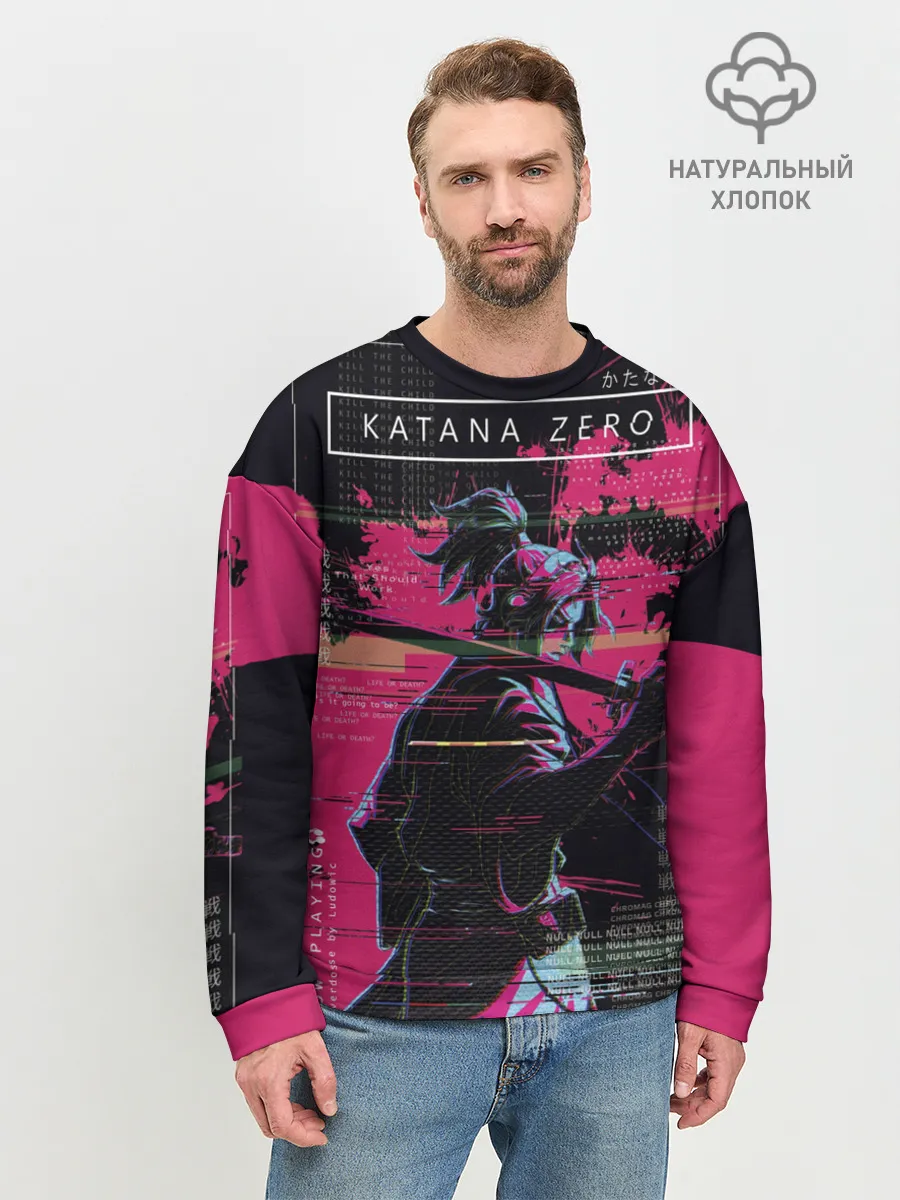 Мужской свитшот базовый / Samurai KATANA ZERO