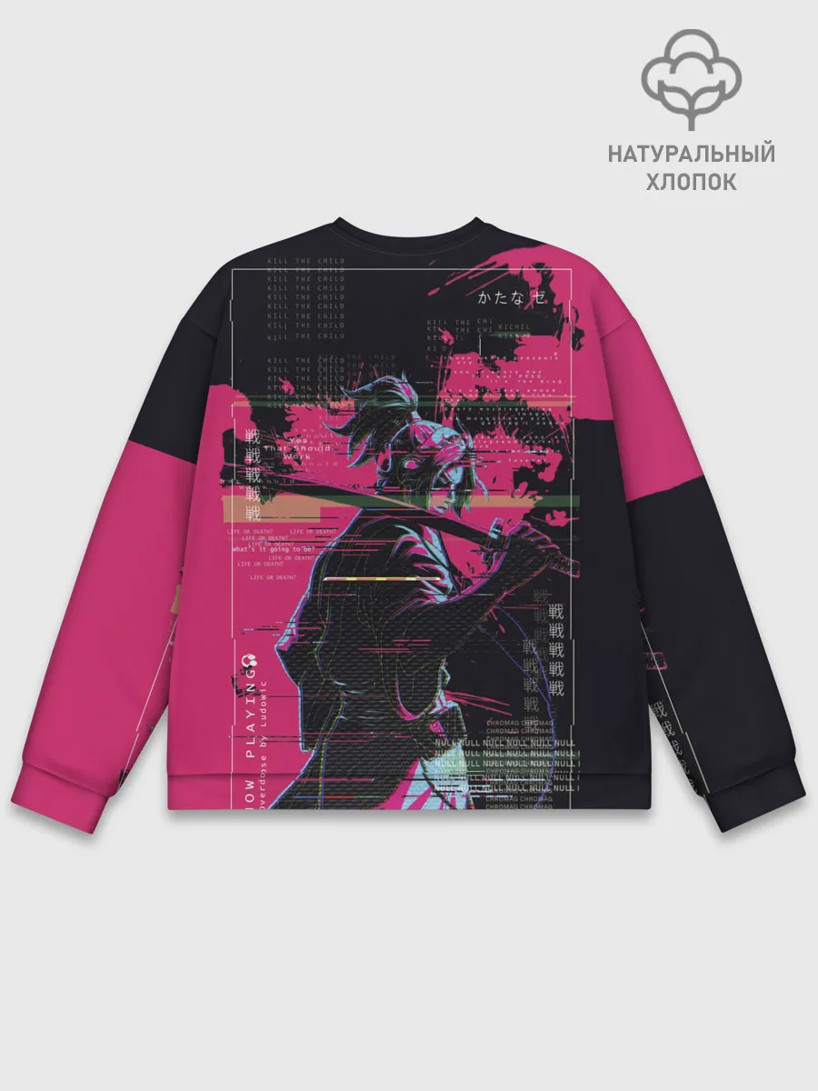 Мужской свитшот базовый / Samurai KATANA ZERO