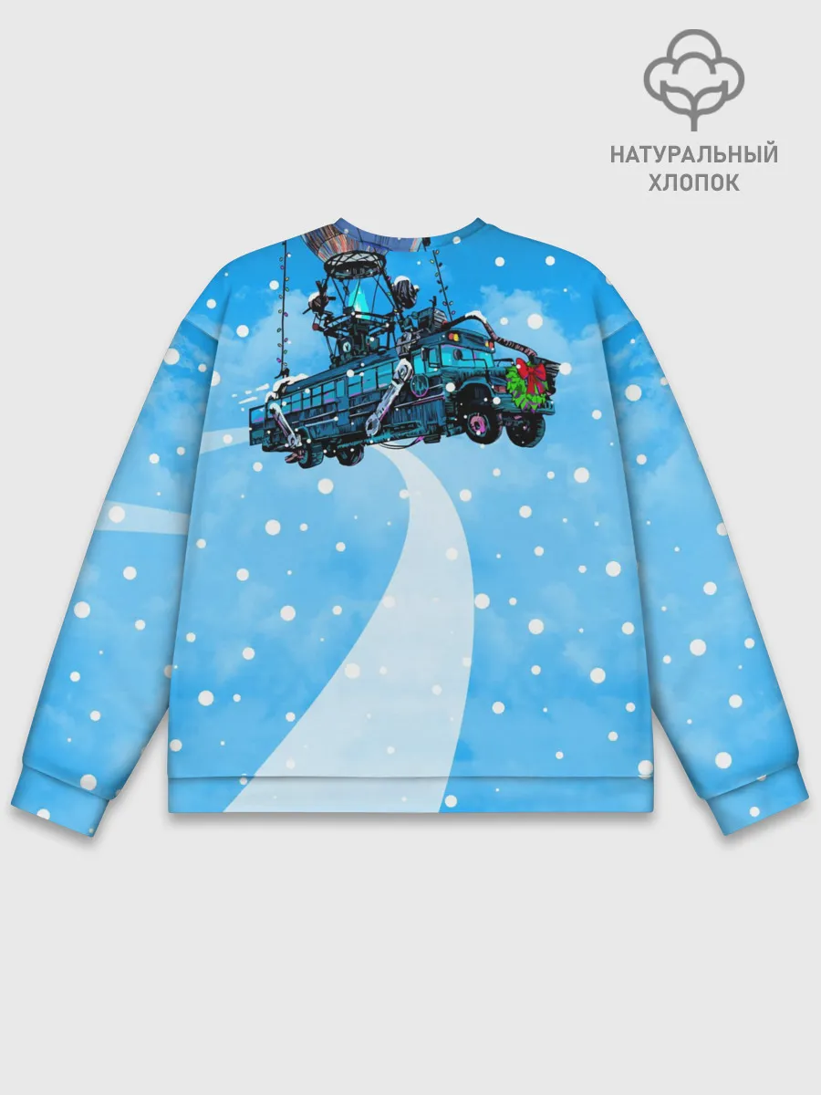 Мужской свитшот базовый / Пряничный человек