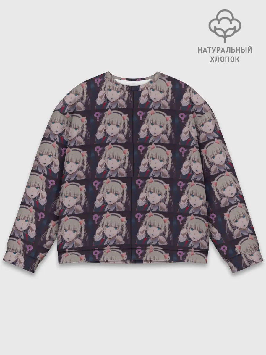 Мужской свитшот базовый / Кирари Момобами Неко