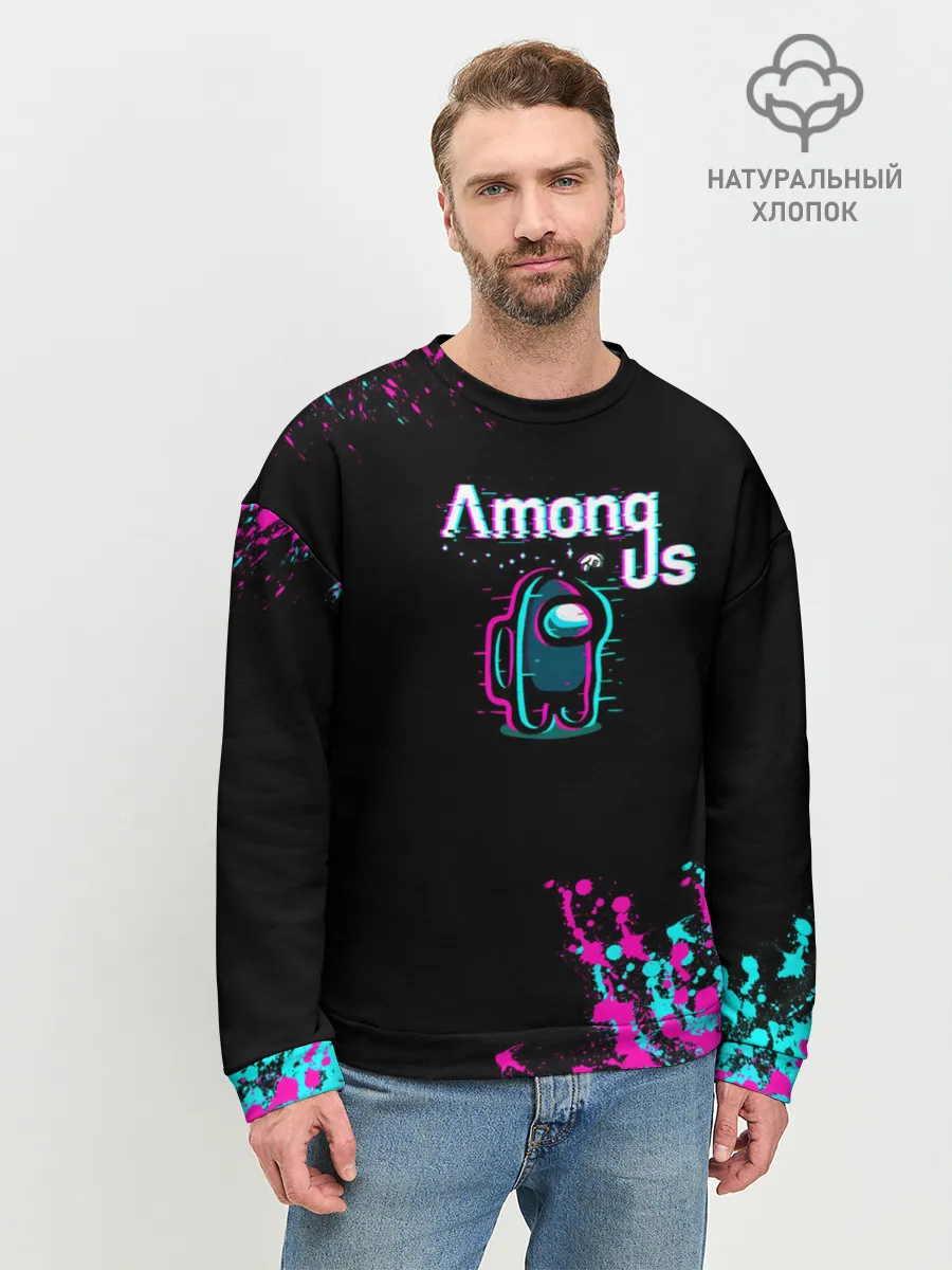 Мужской свитшот базовый / Among Us