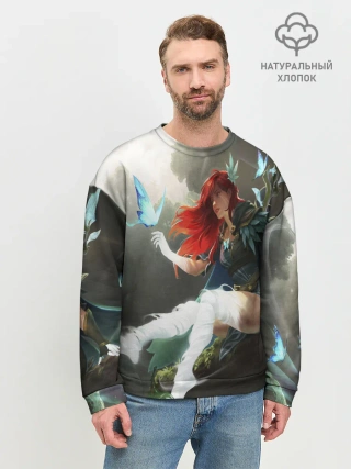 Мужской свитшот базовый / Windranger Dota