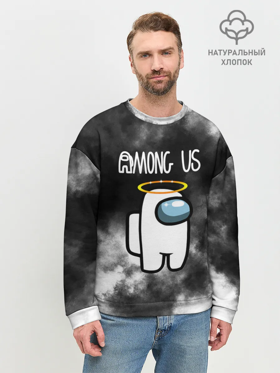 Мужской свитшот базовый / Among Us Angel