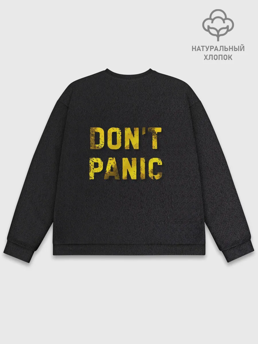 Мужской свитшот базовый / DONT PANIC