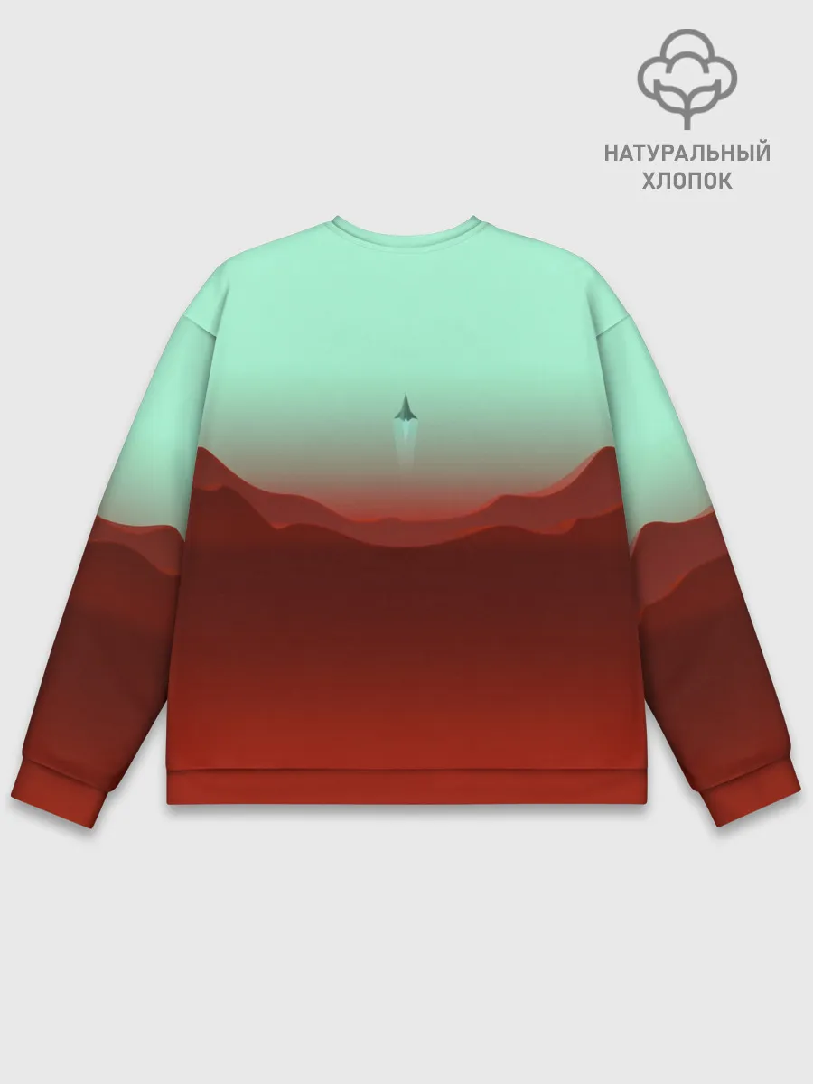 Мужской свитшот базовый / Boris Norris - When the Tunnel