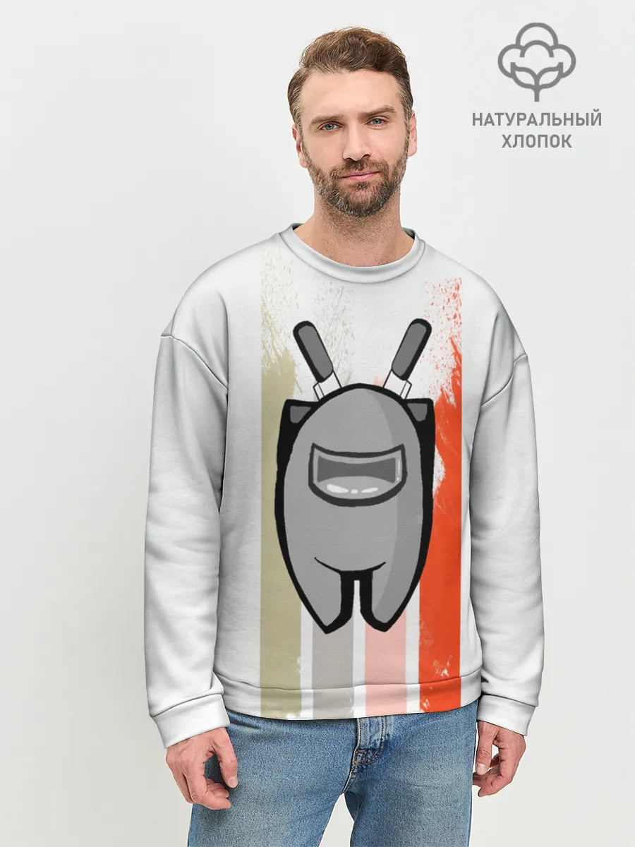 Мужской свитшот базовый / Among Us