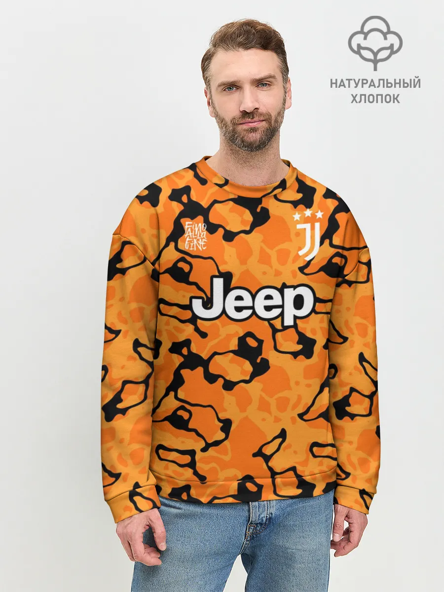Мужской свитшот базовый / JUVENTUS резервная 20/21