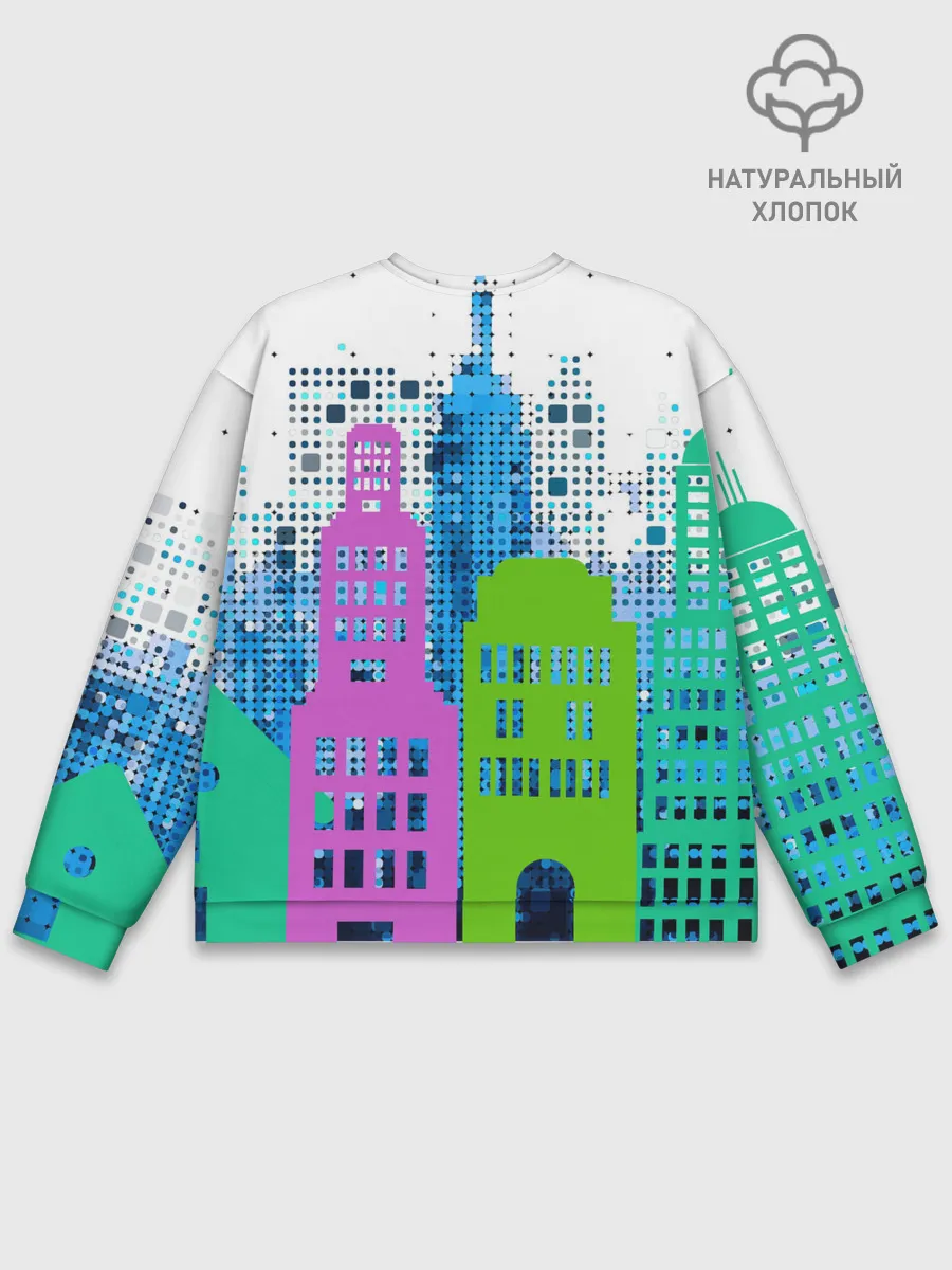 Мужской свитшот базовый / Город