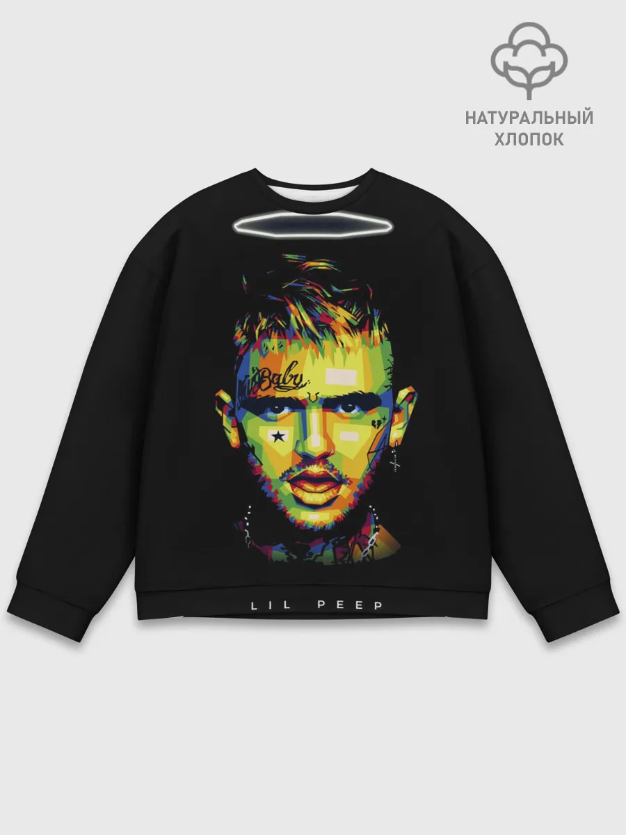 Мужской свитшот базовый / LIL PEEP WB