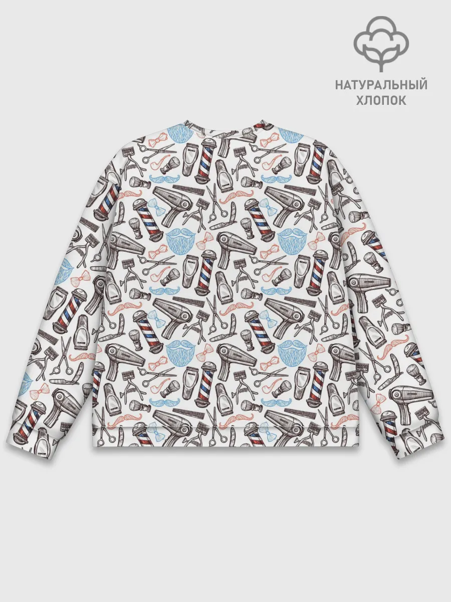 Мужской свитшот базовый / Барбершоп