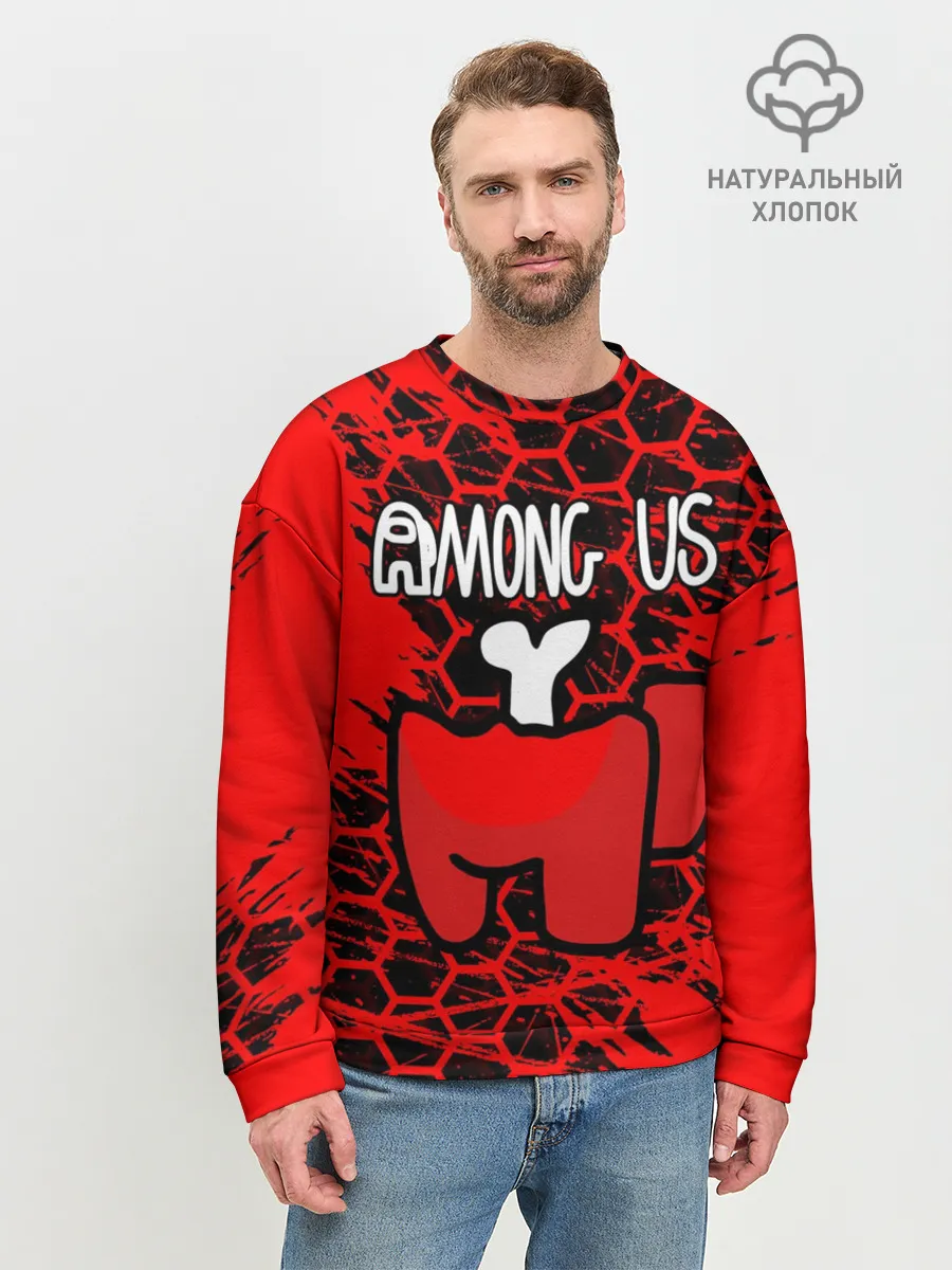 Мужской свитшот базовый / AMONG US