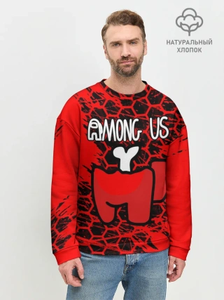 Мужской свитшот базовый / AMONG US