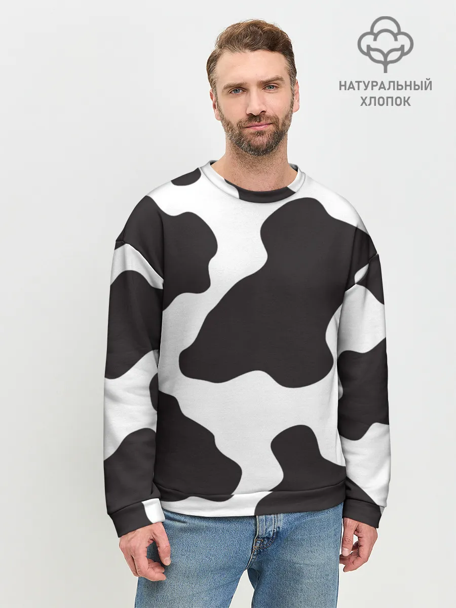 Мужской свитшот базовый / корова