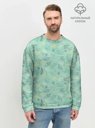 Мужской свитшот базовый / Гербарий