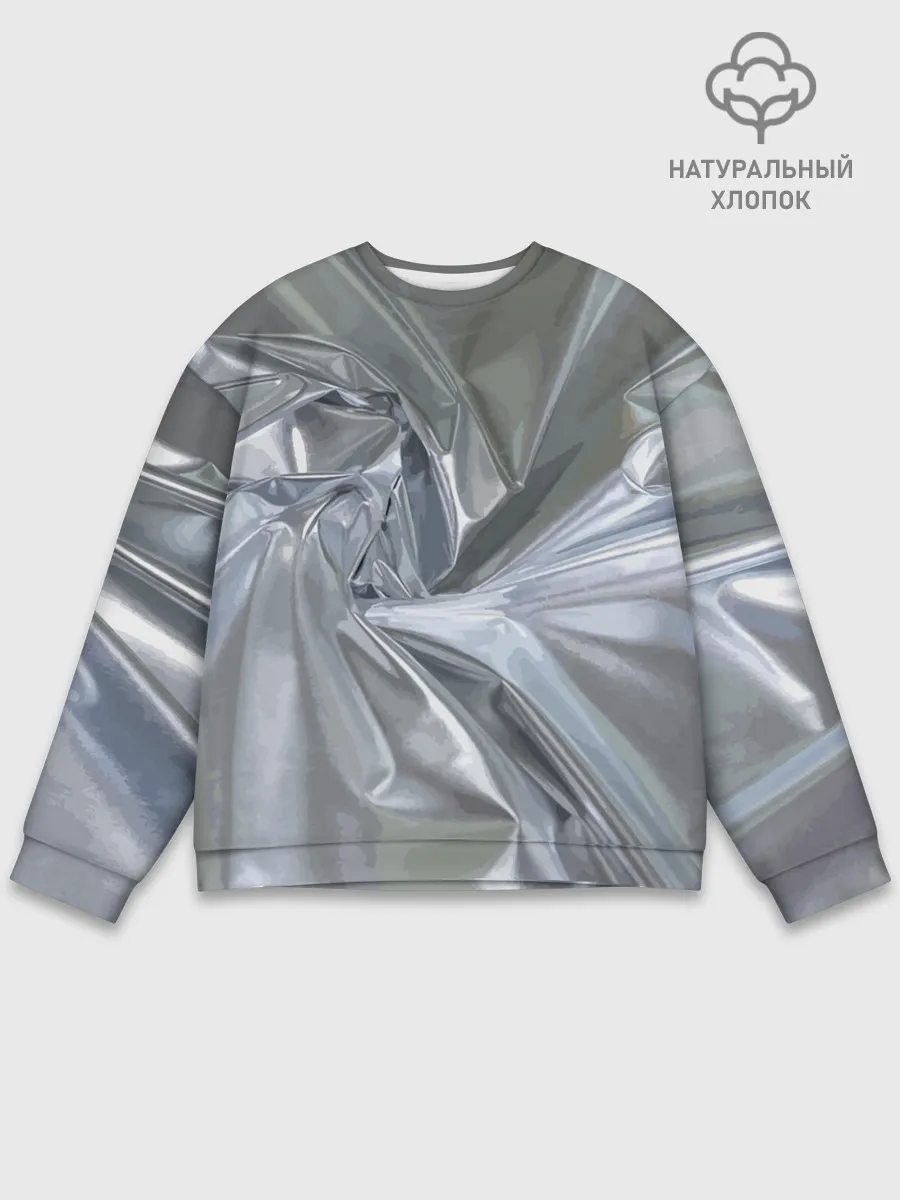 Мужской свитшот базовый / Чарующая фольга
