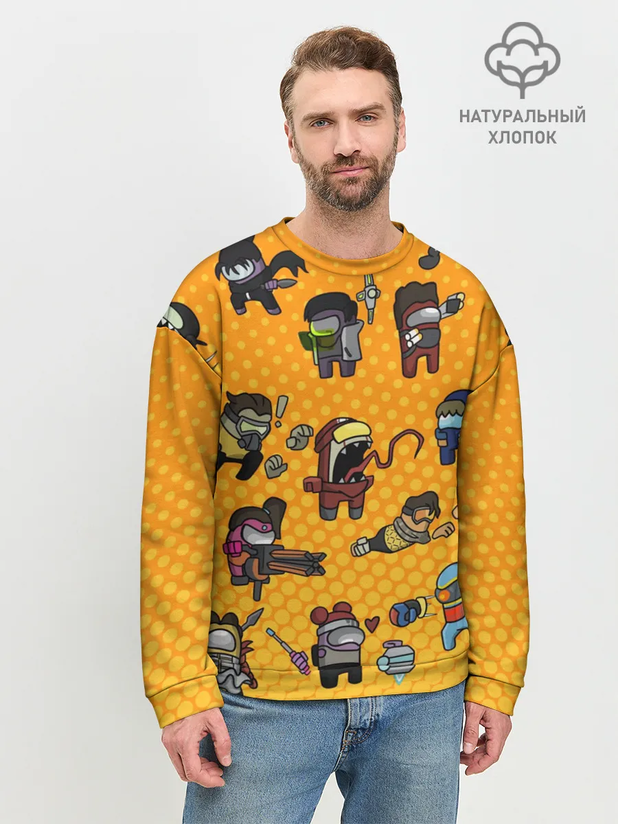 Мужской свитшот базовый / Among Us