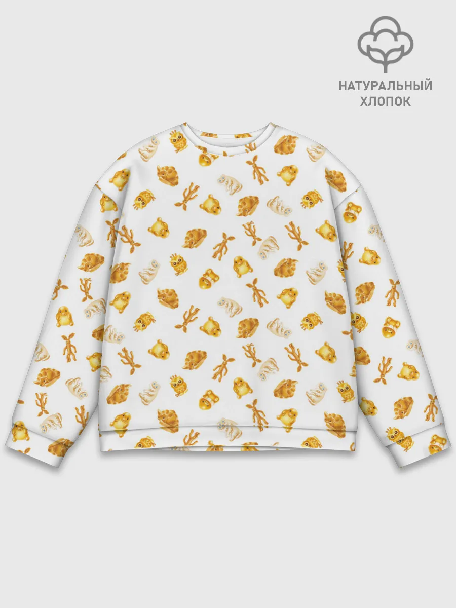 Мужской свитшот базовый / Baked Goods Kowalski Pattern