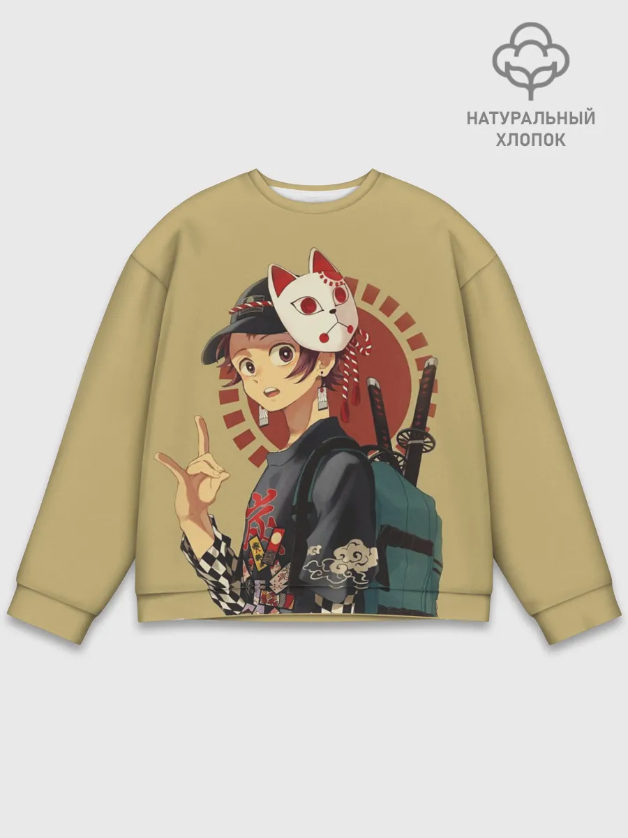 Мужской свитшот базовый / Tanjiro Kamado