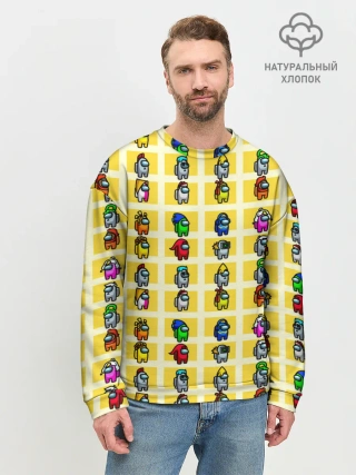 Мужской свитшот базовый / Among Us