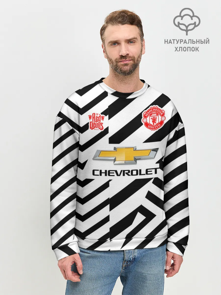 Мужской свитшот базовый / MANCHESTER UNITED 20/21