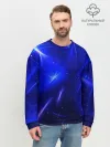 Мужской свитшот базовый / Космический вихрь