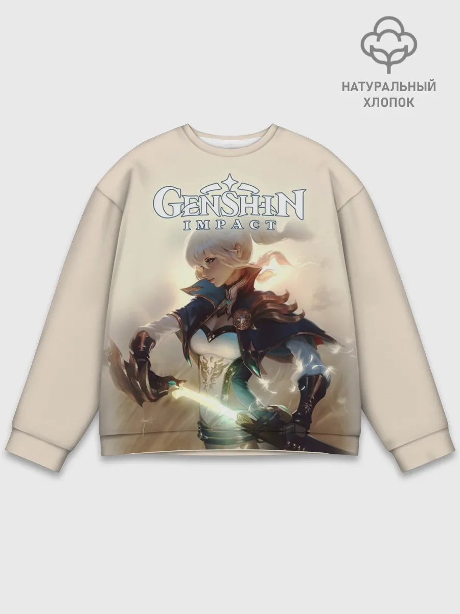 Мужской свитшот базовый / Genshin Impact