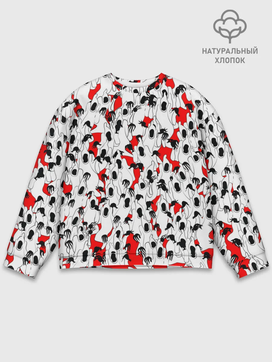 Мужской свитшот базовый / Haunted Family